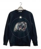 GIVENCHYジバンシィ）の古着「プリントスウェット」｜ブラック