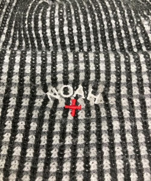 Noah（ノア）Noah (ノア) Tri-Color Beanie/トリカラー ビーニー グレーの古着・服飾アイテム