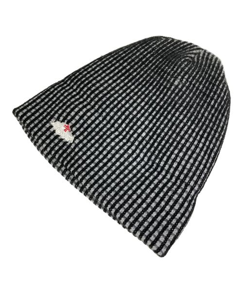 Noah（ノア）Noah (ノア) Tri-Color Beanie/トリカラー ビーニー グレーの古着・服飾アイテム