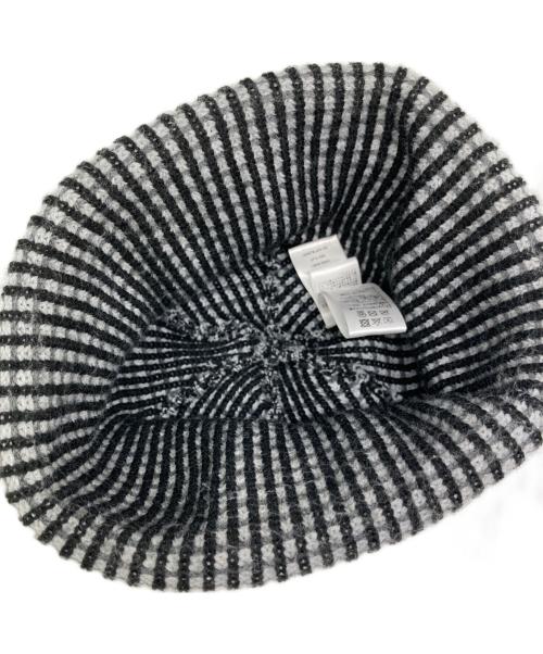 Noah（ノア）Noah (ノア) Tri-Color Beanie/トリカラー ビーニー グレーの古着・服飾アイテム