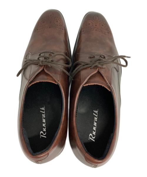 ASICS Runwalk（アシックス ランウォーク）asics RUNWALK (アシックス ランウォーク) ビジネスシューズ ブラウン サイズ:24.5CMの古着・服飾アイテム
