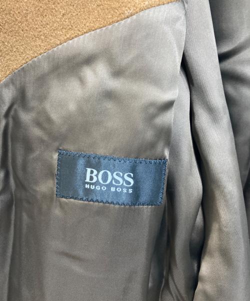 HUGO BOSS（ヒューゴ ボス）HUGO BOSS (ヒューゴ ボス) オーバーサイズコート ブラウン サイズ:38の古着・服飾アイテム