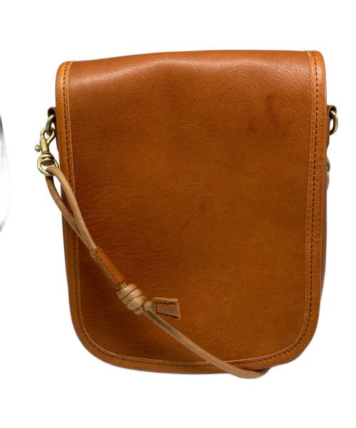 SLOW（スロウ）SLOW (スロウ) BEAMS (ビームス) 別注 Flap Shoulder Bag ブラウンの古着・服飾アイテム