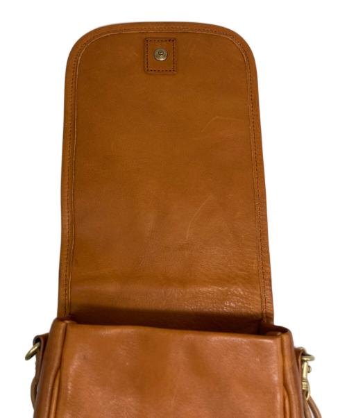 SLOW（スロウ）SLOW (スロウ) BEAMS (ビームス) 別注 Flap Shoulder Bag ブラウンの古着・服飾アイテム