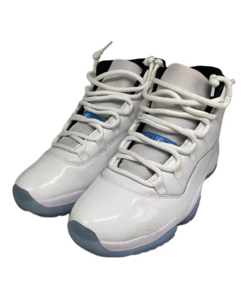 NIKE（ナイキ）NIKE (ナイキ) AIR JORDAN 11 RETRO/エア ジョーダン1 レトロ ホワイト サイズ:27.5cm/US9.5/UK8.5/EUR43/BR41/CN275(2.5)の古着・服飾アイテム
