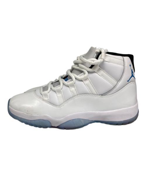 NIKE（ナイキ）NIKE (ナイキ) AIR JORDAN 11 RETRO/エア ジョーダン1 レトロ ホワイト サイズ:27.5cm/US9.5/UK8.5/EUR43/BR41/CN275(2.5)の古着・服飾アイテム