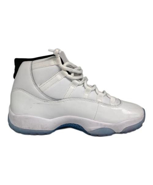 NIKE（ナイキ）NIKE (ナイキ) AIR JORDAN 11 RETRO/エア ジョーダン1 レトロ ホワイト サイズ:27.5cm/US9.5/UK8.5/EUR43/BR41/CN275(2.5)の古着・服飾アイテム