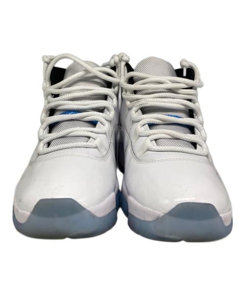 NIKE（ナイキ）NIKE (ナイキ) AIR JORDAN 11 RETRO/エア ジョーダン1 レトロ ホワイト サイズ:27.5cm/US9.5/UK8.5/EUR43/BR41/CN275(2.5)の古着・服飾アイテム