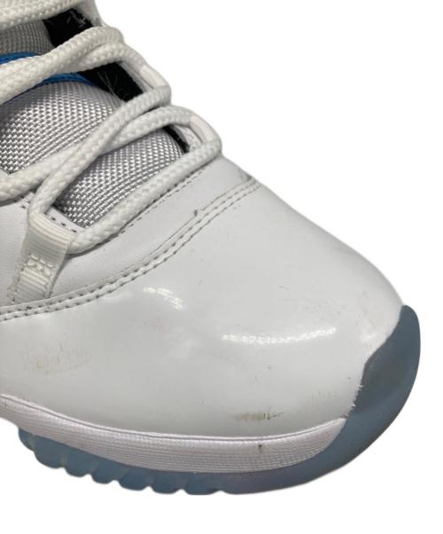 NIKE（ナイキ）NIKE (ナイキ) AIR JORDAN 11 RETRO/エア ジョーダン1 レトロ ホワイト サイズ:27.5cm/US9.5/UK8.5/EUR43/BR41/CN275(2.5)の古着・服飾アイテム