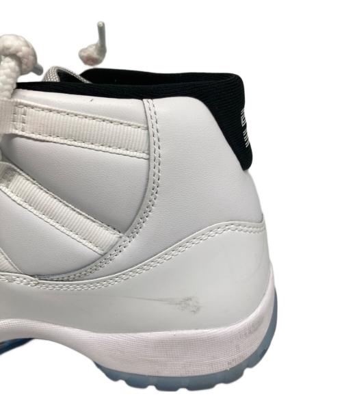 NIKE（ナイキ）NIKE (ナイキ) AIR JORDAN 11 RETRO/エア ジョーダン1 レトロ ホワイト サイズ:27.5cm/US9.5/UK8.5/EUR43/BR41/CN275(2.5)の古着・服飾アイテム