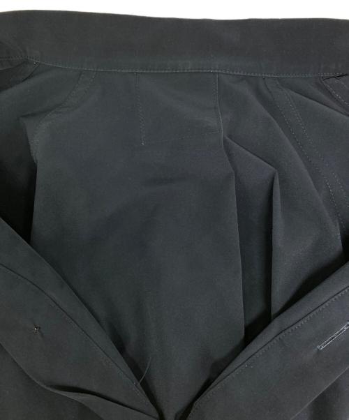 HOMME PLISSE ISSEY MIYAKE（オム プリッセ イッセイ ミヤケ）HOMME PLISSE ISSEY MIYAKE (オムプリッセ イッセイ ミヤケ) STRETCH SHIRT /ストレッチシャツ ネイビー サイズ:2の古着・服飾アイテム