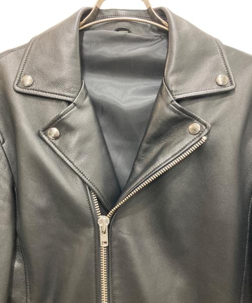 Wind Armor（ウィンドアーマー）Wind Armor (ウィンドアーマー) ダブルライダースジャケット ブラック サイズ:Mの古着・服飾アイテム