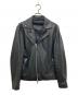 Wind Armor（ウィンドアーマー）の古着「ダブルライダースジャケット」｜ブラック