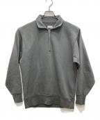 CIOTAシオタ）の古着「Half Zip Sweatshirt/ハーフジップスウェット」｜グレー
