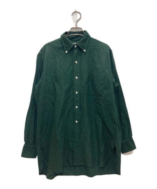KAPTAIN SUNSHINE（キャプテンサンシャイン）KAPTAIN SUNSHINE (キャプテンサンシャイン) ボタンダウンシャツ グリーン サイズ:36の古着・服飾アイテム
