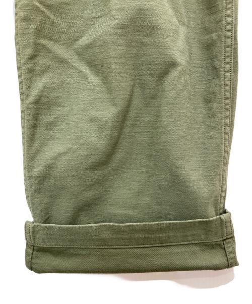 leno（リノ）leno (リノ) BAKER PANTS/ベイカーパンツ カーキ サイズ:26の古着・服飾アイテム