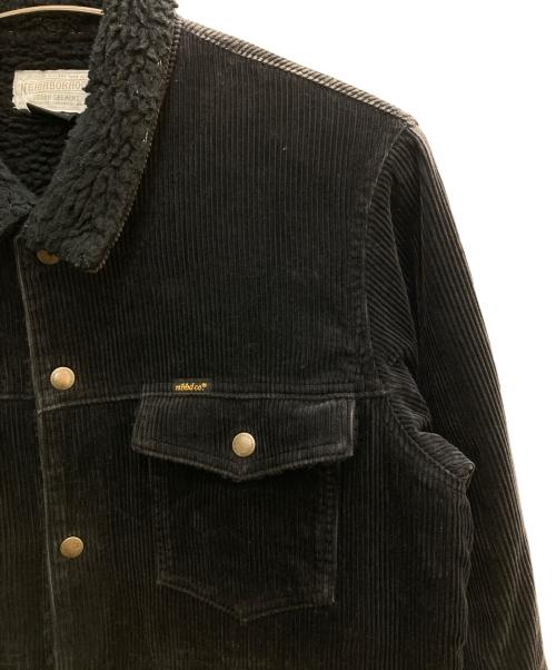 NEIGHBORHOOD（ネイバーフッド）NEIGHBORHOOD (ネイバーフッド) コーデュロイジャケット ブラック サイズ:Mの古着・服飾アイテム