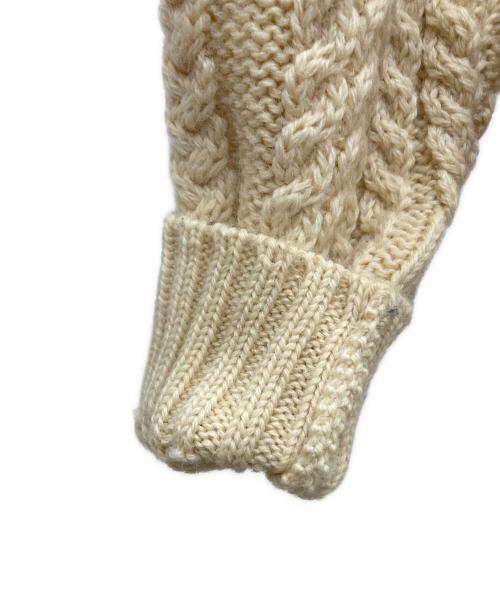 GUERNSEY WOOLLENS（ガンジーウーレンズ）GUERNSEY WOOLLENS (ガンジーウーレンズ) アランニット ベージュ サイズ:38の古着・服飾アイテム