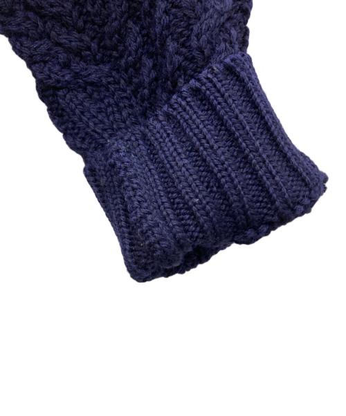GUERNSEY WOOLLENS（ガンジーウーレンズ）GUERNSEY WOOLLENS (ガンジーウーレンズ) アランニット ネイビー サイズ:36の古着・服飾アイテム