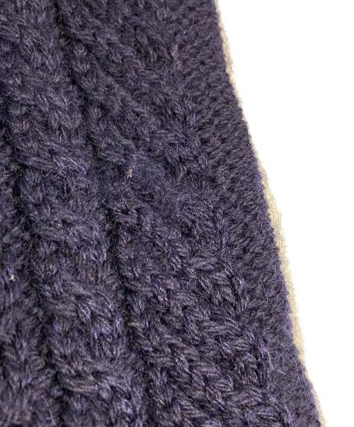 GUERNSEY WOOLLENS（ガンジーウーレンズ）GUERNSEY WOOLLENS (ガンジーウーレンズ) アランニット ネイビー サイズ:36の古着・服飾アイテム