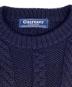中古・古着 GUERNSEY WOOLLENS (ガンジーウーレンズ) アランニット ネイビー サイズ:36：5000円