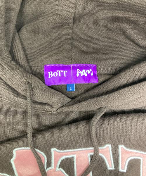 BoTT（ボット）BoTT (ボット) PAM OG Logo Hoodie ブラウン サイズ:Lの古着・服飾アイテム