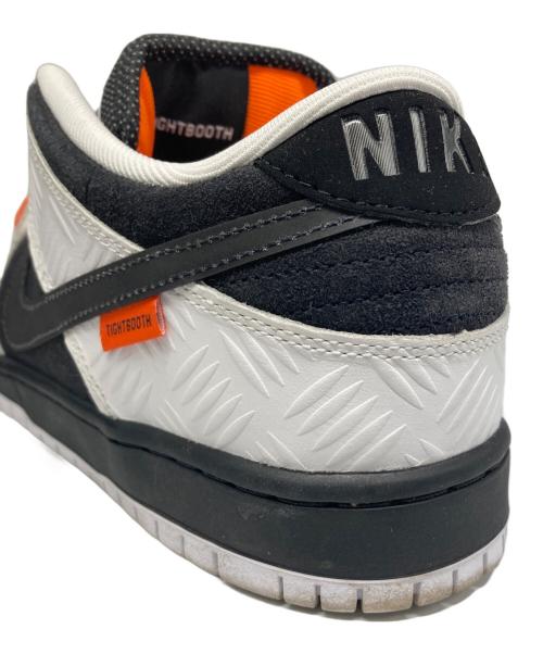 NIKE SB（ナイキエスビー）NIKE SB (ナイキエスビー) TIGHTBOOTH PRODUCTION (タイトブースプロダクション) DUNK LOW PRO QS/ダンクロー プロ キューエス ブラック×ホワイト サイズ:28の古着・服飾アイテム