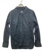 COMME des GARCONS HOMME PLUSコムデギャルソンオムプリュス）の古着「ボウタイシャツ」｜ブラック