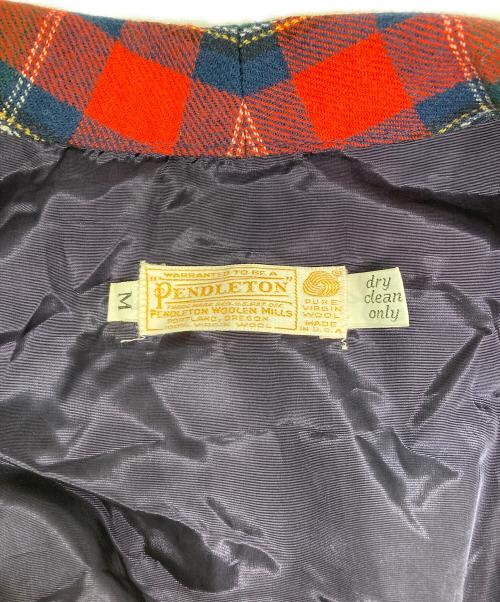 PENDLETON（ペンドルトン）PENDLETON (ペンドルトン) ガウンコート レッド サイズ:Mの古着・服飾アイテム