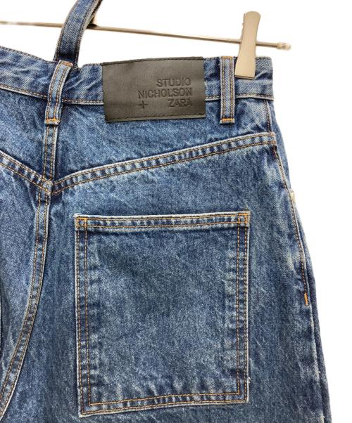 ZARA（ザラ）ZARA (ザラ) STUDIO NICHOLSON (スタジオ ニコルソン) バルーンデニムパンツ インディゴ サイズ:EUR36/USA29/MEX29の古着・服飾アイテム