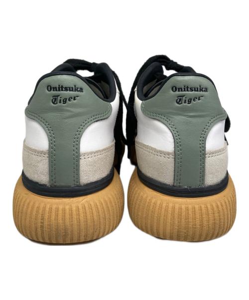 Onitsuka Tiger（オニツカタイガー）Onitsuka Tiger (オニツカタイガー) DELECITY デレシティー ローカットスニーカー ホワイト×グレー サイズ:24/US5.5/UK4.5の古着・服飾アイテム