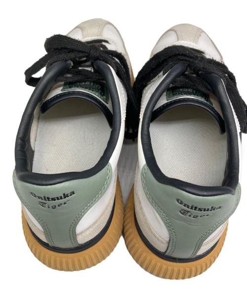 Onitsuka Tiger（オニツカタイガー）Onitsuka Tiger (オニツカタイガー) DELECITY デレシティー ローカットスニーカー ホワイト×グレー サイズ:24/US5.5/UK4.5の古着・服飾アイテム