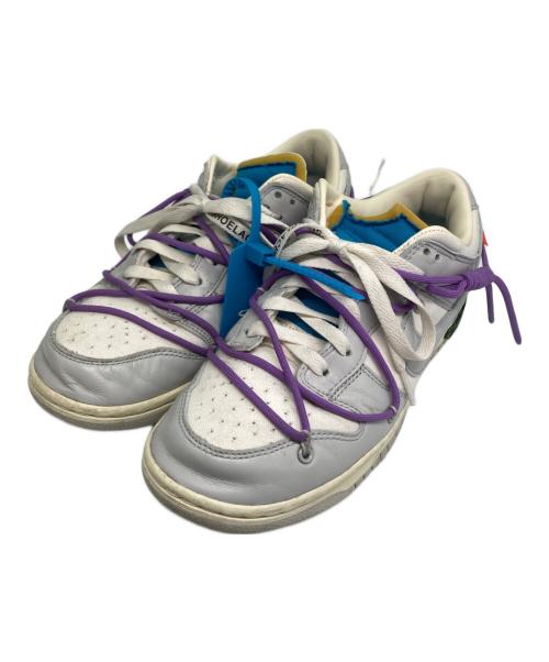 NIKE（ナイキ）NIKE (ナイキ) OFFWHITE (オフホワイト) DUNK LOW/ダンク ロー ホワイト×グレー サイズ:26.5cm/US8.5/UK7.5/EUR42の古着・服飾アイテム