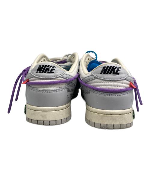 NIKE（ナイキ）NIKE (ナイキ) OFFWHITE (オフホワイト) DUNK LOW/ダンク ロー ホワイト×グレー サイズ:26.5cm/US8.5/UK7.5/EUR42の古着・服飾アイテム