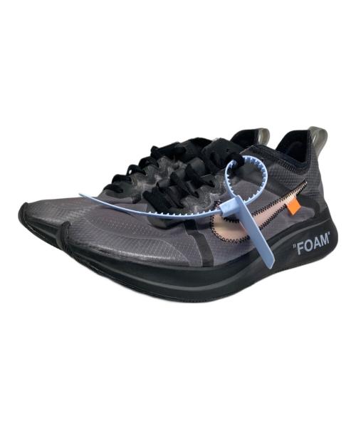 NIKE（ナイキ）NIKE (ナイキ) OFFWHITE (オフホワイト) THE:10 ZOOM FLY SP/ザ：10ズームフライSP ブラック サイズ:cm27/US9/UK8/EUR42.5の古着・服飾アイテム