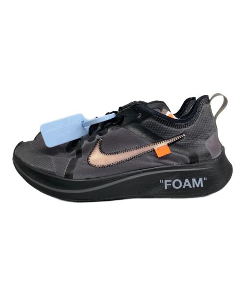 NIKE（ナイキ）NIKE (ナイキ) OFFWHITE (オフホワイト) THE:10 ZOOM FLY SP/ザ：10ズームフライSP ブラック サイズ:cm27/US9/UK8/EUR42.5の古着・服飾アイテム