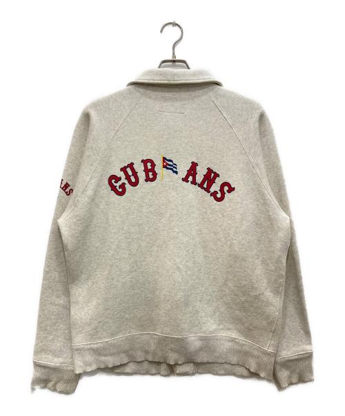 MONKEY TIME（モンキータイム）MONKEY TIME (モンキータイム) NEGRO LEAGUES コラボカーディガン グレー サイズ:Ｌの古着・服飾アイテム