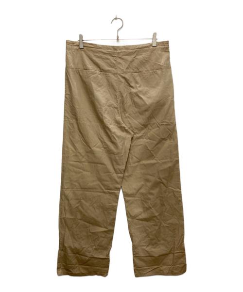 AURALEE（オーラリー）AURALEE (オーラリー) WASHED FINX TWILL EASY WIDE PANTS/ウォッシュド フィンクス ツイル イージー ワイド パンツ ベージュ サイズ:Ｓの古着・服飾アイテム