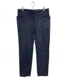 COMOLI（コモリ）の古着「タイプライタードローストリングパンツ」｜ネイビー