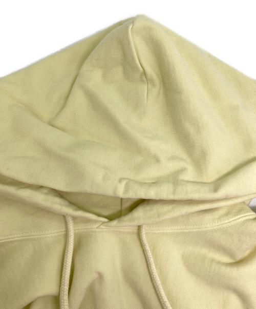 AURALEE（オーラリー）AURALEE (オーラリー) SUPER MILLED SWEAT P/O PARKA/スーパー ミルド スウェット P/O パーカー イエロー サイズ:4の古着・服飾アイテム