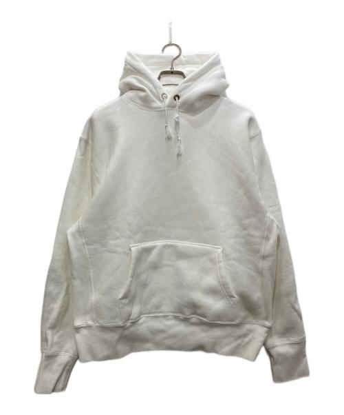 CAMBER（キャンバー）CAMBER (キャンバー) 12oz クロスニット プルオーバースウェットシャツ ホワイト サイズ:Lの古着・服飾アイテム