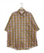 AURALEEオーラリー）の古着「マルチチェック半袖シャツ」｜マルチカラー