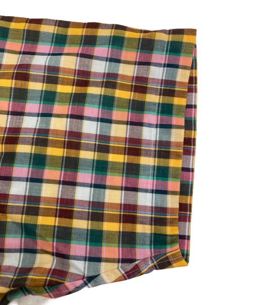 AURALEE（オーラリー）AURALEE (オーラリー) マルチチェック半袖シャツ マルチカラー サイズ:Lの古着・服飾アイテム