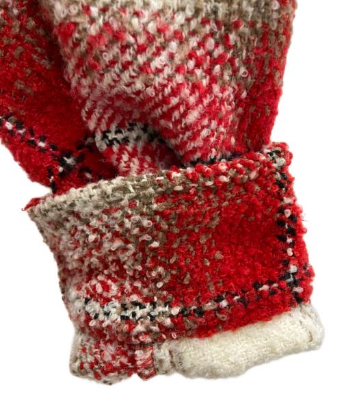 FUCKING AWESOME（ファッキンオーサム）Fucking Awesome (ファッキンオーサム) ヘビーウェイトジャケット レッド×ホワイト サイズ:Lの古着・服飾アイテム