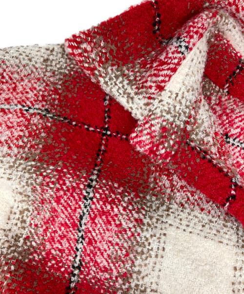 FUCKING AWESOME（ファッキンオーサム）Fucking Awesome (ファッキンオーサム) ヘビーウェイトジャケット レッド×ホワイト サイズ:Lの古着・服飾アイテム