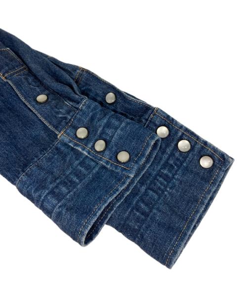 n(n) by NUMBER (N)INE（エヌエヌバイナンバーナイン）n(n) by NUMBER (N)INE (エヌエヌバイナンバーナイン) ウエスタンシャツ インディゴ サイズ:2の古着・服飾アイテム