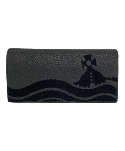 Vivienne Westwood（ヴィヴィアンウエストウッド）Vivienne Westwood (ヴィヴィアンウエストウッド) 長財布 ブラックの古着・服飾アイテム