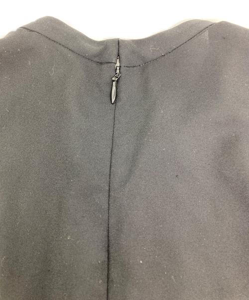 ENFOLD（エンフォルド）ENFOLD (エンフォルド) VOLUME CIRCULAR PULLOVER ブラック サイズ:38の古着・服飾アイテム