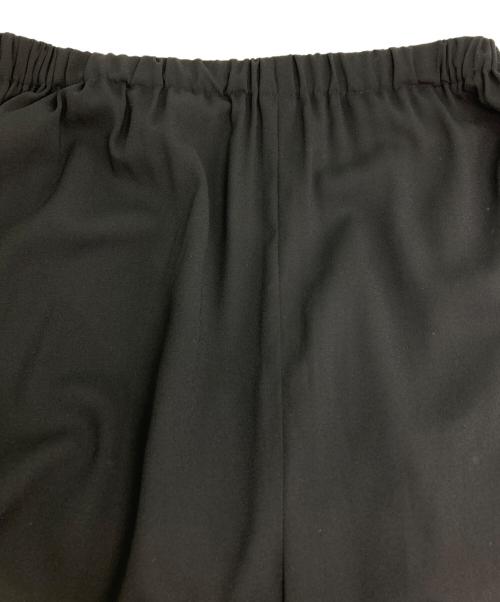 ENFOLD（エンフォルド）ENFOLD (エンフォルド) サークルドレープパンツ ブラック サイズ:38の古着・服飾アイテム