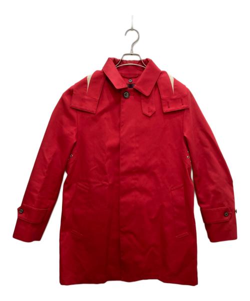 MACKINTOSH PHILOSOPHY（マッキントッシュ フィロソフィー）MACKINTOSH PHILOSOPHY (マッキントッシュ フィロソフィー) ゴム引きコート レッド サイズ:38の古着・服飾アイテム